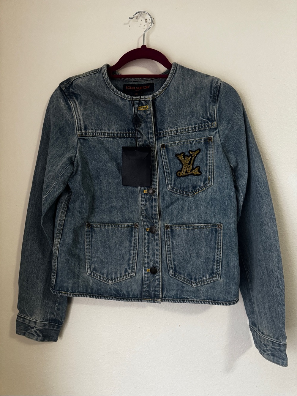 Louis Vuitton Light Blue Denim Jacket